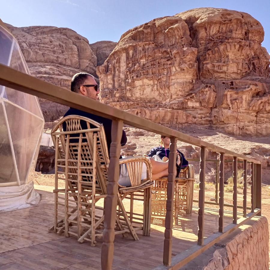 Bubble Rumcamp Wadi Rum Bagian luar foto