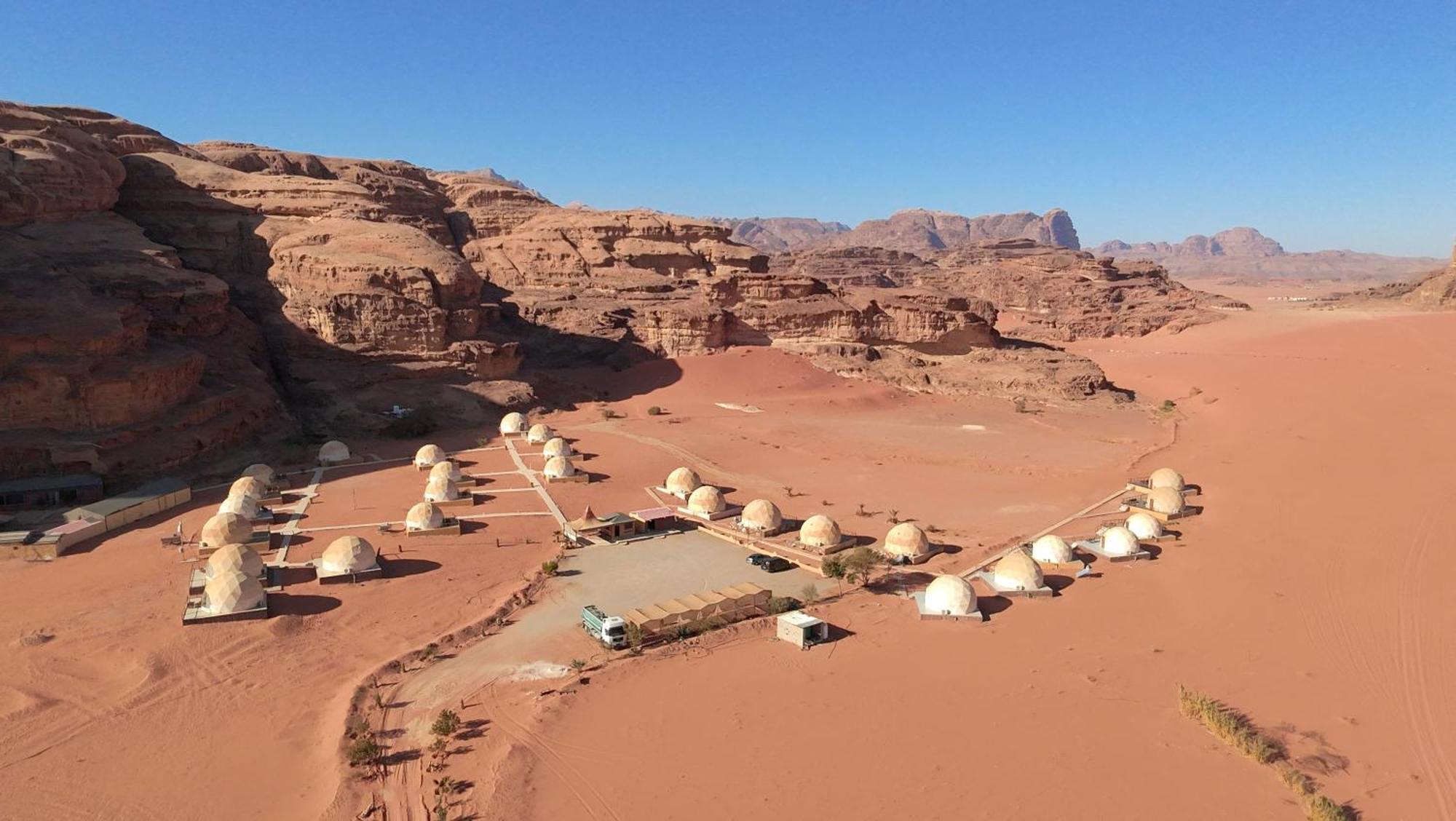 Bubble Rumcamp Wadi Rum Bagian luar foto
